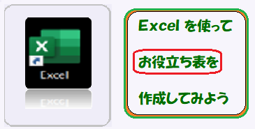 【 “Excel” で お役立ち表を作成してみた（クレジットの 月別支払表）】