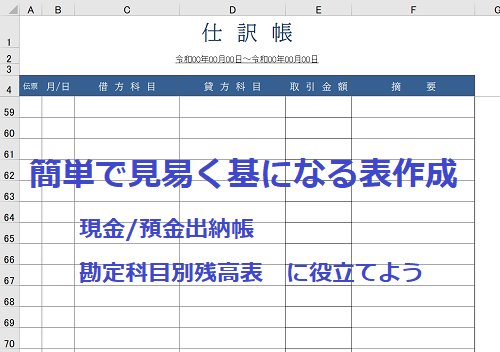 【小中規模企業 経理初心者さん 簡単な経理システムをExcelで作成！スキルUP！】